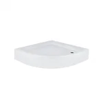 Набор Lidz душевая кабина Latwa SC80x80.SAT.LOW.GR, стекло тонированное 4 мм + поддон Kupala
