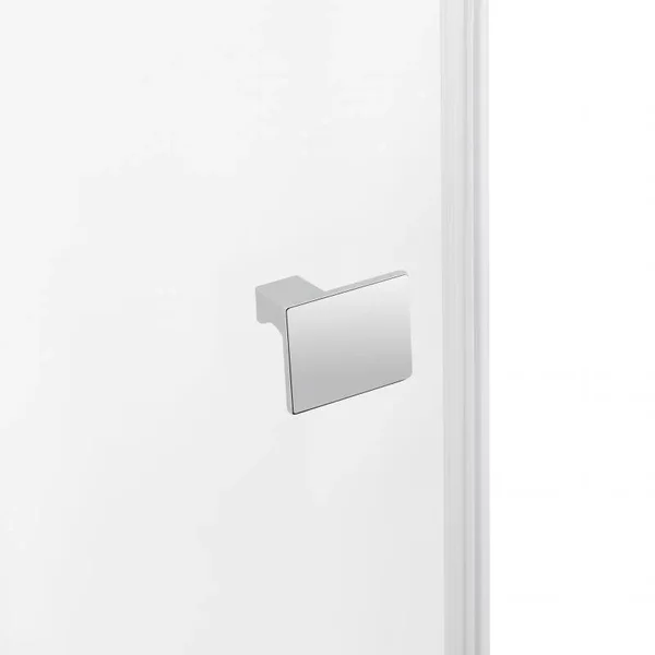 Душевая кабина Qtap Capricorn CRM1099SC6 хромированная с прозрачным стеклом, распашная 90×90 мм см с низким поддоном и сифоном (CAPCRM1099SC6SET)
