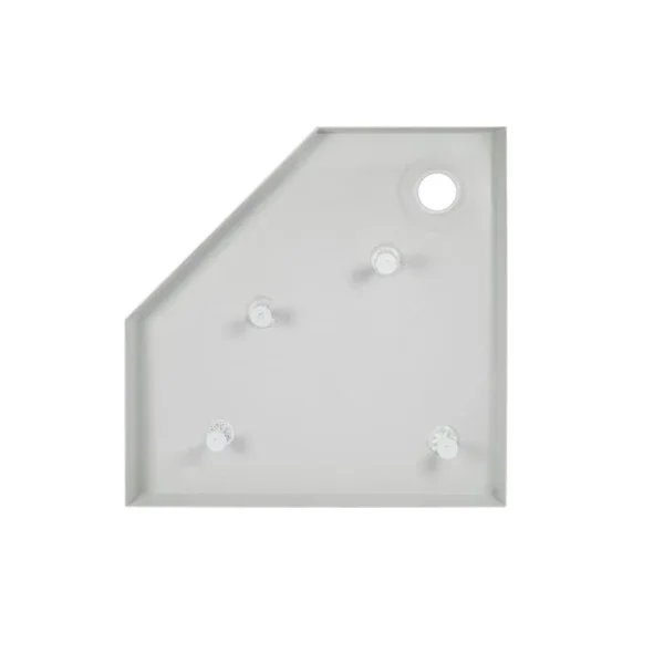 Душевая кабина Qtap Scorpio BLA10995-AC6 пятиугольная 90×90 мм см, черная, с поддоном и сифоном (SCOBLA10995AC6SET)