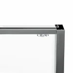 Душевая кабина Qtap Scorpio CRM10995-AC6 пятиугольная 90×90 мм см хромированная с прозрачным стеклом, с поддоном и сифоном (SCOCRM10995AC6SET)