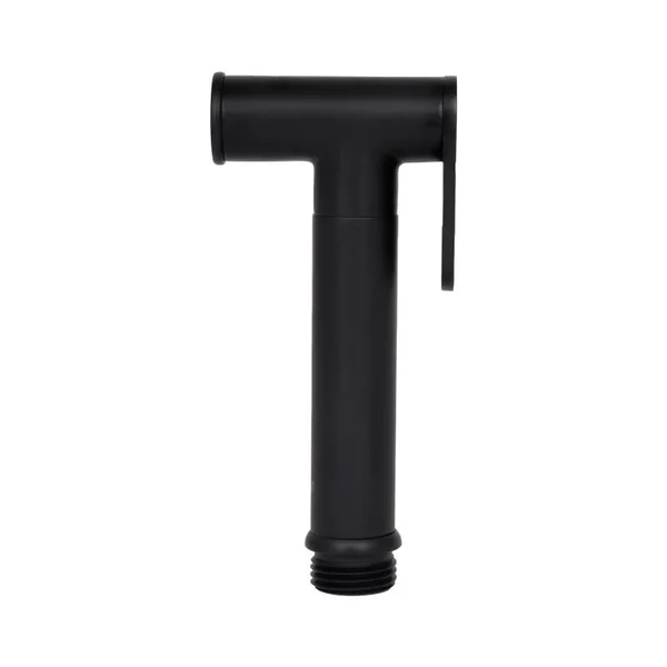 Лійка для гігієнічного душу Qtap Rucni округла QT889910842855OB Black Matt