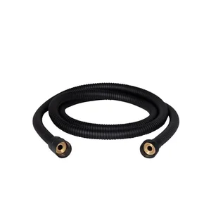 Шланг для ручного душу Qtap Hadice QT054BL43074 чорний матовий довжиною 1600 мм (QT054BL43074)