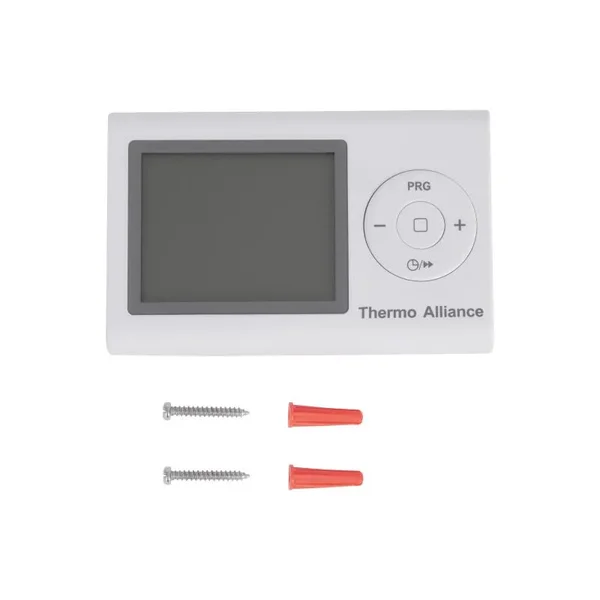 Термостат недельный программируемый Thermo Alliance ТА-2402 из ABS-пластика (TA2402)