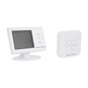 Тижневий програмований термостат Thermo Alliance ТА-2402RF пластиковий радіокерований (TA2402RF)