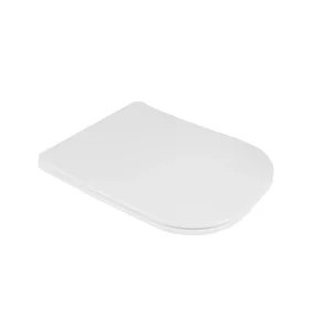 Сидіння для унітаза Qtap QT26992615EW Presto Slim дюропластове біле з мікроліфтом та функцією швидкого знімання (QT26992615EW)