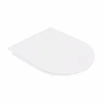 Сиденье для унитаза Qtap Presto QT26991217AW дюропластовое белое slim, быстросъемное с микролифтом (QT26991217AW)