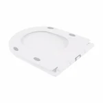 Сиденье для унитаза Qtap Presto QT26991217AW дюропластовое белое slim, быстросъемное с микролифтом (QT26991217AW)