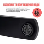 Змішувач для раковини Lidz Kubis 001F з нержавіючої сталі чорний матовий одноважільний (LDKUB001FBLA43376)