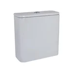 Бачок для напольного унитаза Qtap Nando QT12221222AW2 керамический белый с нижним подводом воды (QT12221222AW2)