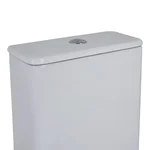 Бачок для напольного унитаза Qtap Nando QT12221222AW2 керамический белый с нижним подводом воды (QT12221222AW2)