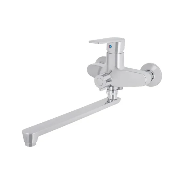 Смеситель для ванны Brinex 35C 005 из ABS-пластика хромированный с поворотным изливом 310 мм (BRIN35C005)