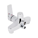 Смеситель для ванны Brinex 35C 005 из ABS-пластика хромированный с поворотным изливом 310 мм (BRIN35C005)