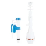 Lidz LT06 Комплект арматура с клапаном нижней подачи 1/2, хром кнопка