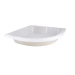 Душова кабіна з піддоном Lidz SC90x90SATMIDFR Latwa SC90×90 мм.SAT.MID.FR напівкругла, сатинова з матовим склом 4 мм (LLSC9090SATMIDFR2SET)