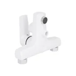 Смеситель для ванны Brinex 35W 006N пластиковый белый однорычажный (BRIN35W006N)