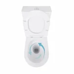 Унитаз-компакт Qtap Scorpio безободковый Ultra Quiet с сиденьем Soft-close QT14226088AW