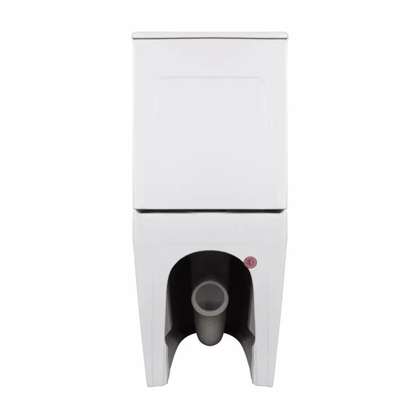 Унитаз-компакт Qtap Scorpio безободковый Ultra Quiet с сиденьем Soft-close QT14226088AW