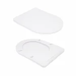 Унитаз-компакт Qtap Scorpio безободковый Ultra Quiet с сиденьем Soft-close QT14226088AW