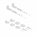 Унитаз-компакт Qtap Scorpio безободковый Ultra Quiet с сиденьем Soft-close QT14226088AW