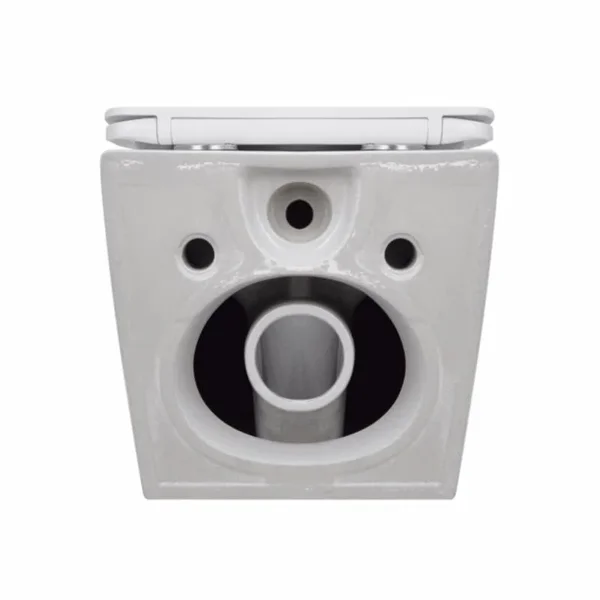 Унітаз підвісний Qtap QT07335177W Jay білий безобідковий з сидінням Soft-close та безшумним змивом Ultra Quiet (QT07335177W)