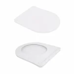 Унітаз підвісний Qtap QT07335177W Jay білий безобідковий з сидінням Soft-close та безшумним змивом Ultra Quiet (QT07335177W)