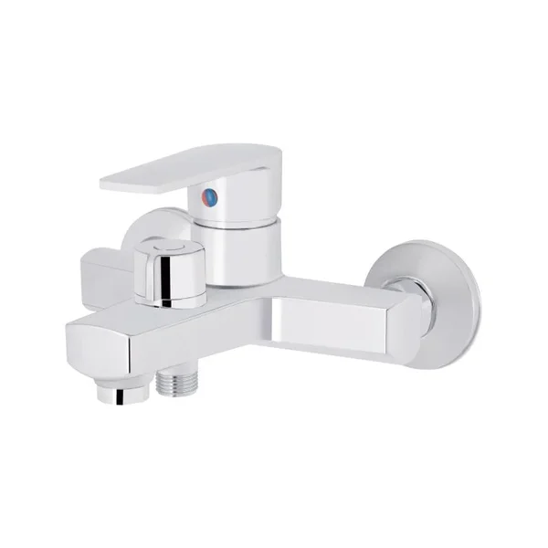 Смеситель для ванны Brinex 35C 006N пластиковый хромированный однорычажный (BRIN35C006N)