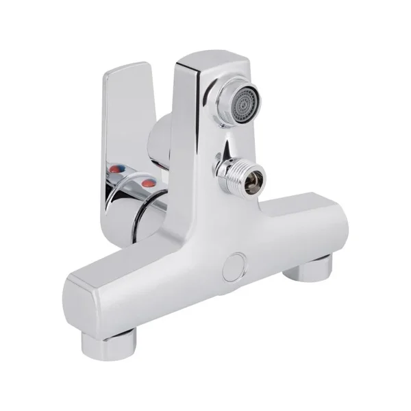Смеситель для ванны Brinex 35C 006N пластиковый хромированный однорычажный (BRIN35C006N)