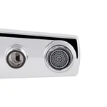 Смеситель для ванны Brinex 35C 006N пластиковый хромированный однорычажный (BRIN35C006N)