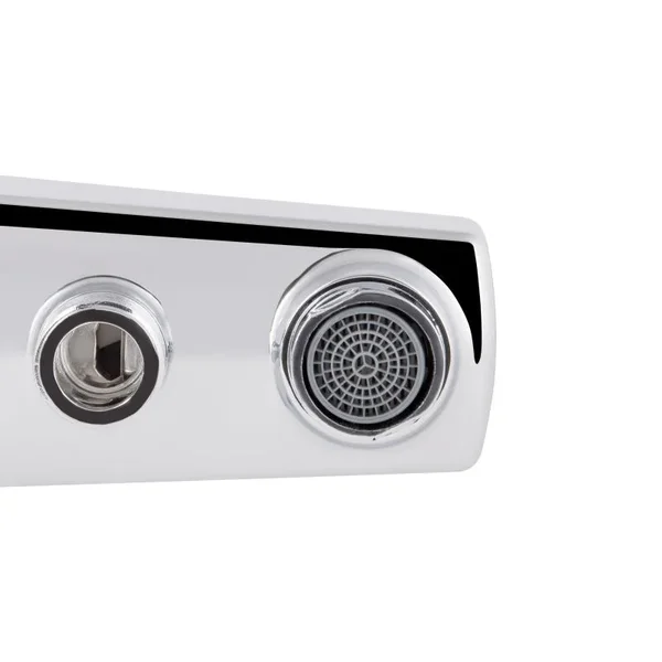 Смеситель для ванны Brinex 35C 006N пластиковый хромированный однорычажный (BRIN35C006N)