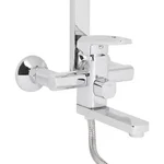 Душевая система Lidz k35 Sofi 1030 хромированная с поворотным изливом на 3 потребителя (LDSOF1030CRM44975)