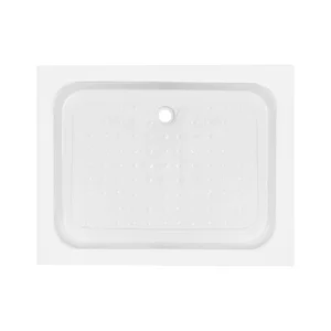 Душовий піддон KAPIELKA ST100x80х14 низький, прямокутний, діаметр зливу 52 мм Lidz