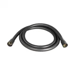 Шланг для душа Qtap Hadice QTHADPVC160G полимерный графитовый 1.6 м с защитой от скручивания (QTHADPVC160G)