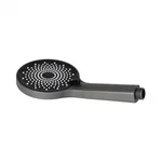 Лійка для ручного душу Qtap Rucni QTRUCA120R3GRP кругла, графітова, 120 мм (QTRUCA120R3GRP)