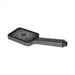 Лейка для ручного душа Qtap Rucni QTRUCA145S1GRP пластиковая графитовая прямоугольная 145×90 мм, 3 режима (QTRUCA145S1GRP)