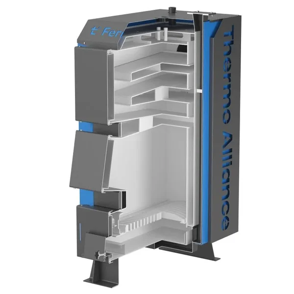 Котел твердотопливный стальной Thermo Alliance Ferrum V 4.0 FSF 12 кВт (FSF12V40)