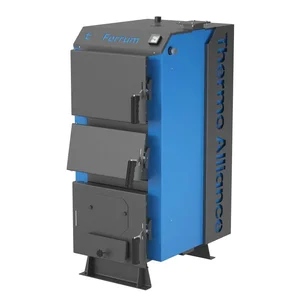 Твердотопливный котел Thermo Alliance Ferrum V 4.0 FSF 20 стальной 20 кВт с портом под пеллетную горелку (FSF20V40)