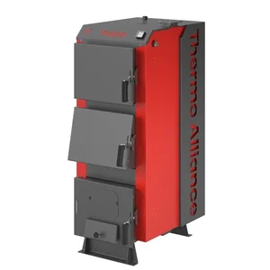Твердотопливный котел Thermo Alliance Vulcan V 4.0 SF 27 стальной, 27 кВт (V27V40)
