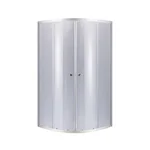 Душевая кабина Lidz Latwa SC90x90.SAT.LOW.GR, стекло тон. 4 мм + Lidz Душевой поддон KAPIELKA ST90x90x14