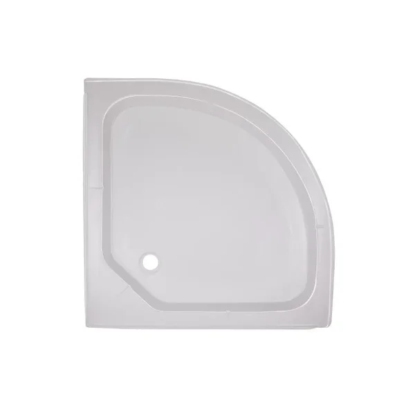 Душова кабіна Lidz SC80x80SATLOWFR Latwa SC80×80 мм.SAT.LOW.FR сатинова з матовим склом 4 мм, напівкругла 80x80 см з низьким піддоном (LLASC8080SLFSET)