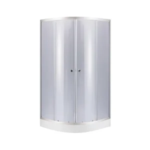 Душевая кабина Lidz SC80x80SATLOWGR Latwa SC80×80 мм.SAT.LOW.GR сатиновая с тонированным стеклом 4 мм, в комплекте с низким поддоном (LLASC8080SLGSET)