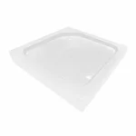 Душова кабіна Lidz Wawel SC90x90.SAT.LOW.FR, скло Frost 4 мм + Lidz Душовий піддон KAPIELKA ST90x90х14