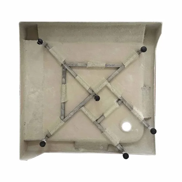 Душевая кабина Lidz SC80x80SATLOWFR Wawel SC80×80 мм.SAT.LOW.FR квадратная, сатин, с матовым стеклом 4 мм и низким поддоном Kapielka (LWASC8080SLFSET)