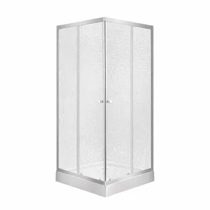 Душевая кабина Lidz SC80x80SATLOWFR Wawel SC80×80 мм.SAT.LOW.FR квадратная, сатин, с матовым стеклом 4 мм и низким поддоном Kapielka (LWASC8080SLFSET)