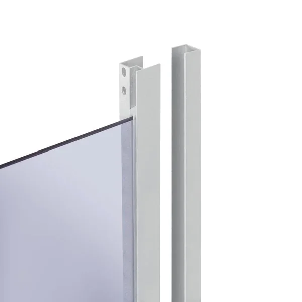 Душова кабіна з низьким піддоном Lidz SC80x80SATLOWGR Wawel SC80×80 мм.SAT.LOW.GR, квадратна, сатиновий профіль, тоноване скло 4 мм (LWASC8080SLGSET)
