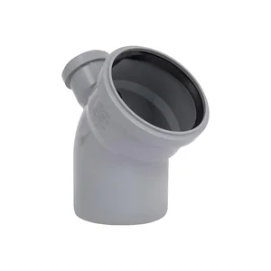 Відвід каналізаційний TA Sewage 1104550/90/135 V 110×45 мм+50/90/135 поліпропіленовий сірий вертикальний (EwV_110/45+50/90/135)