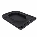 Сиденье для унитаза Qtap Tern 420х340х35 мм, Matt Black, с микролифтом, Slim Duroplast, Quick Release QT99HY2322MB