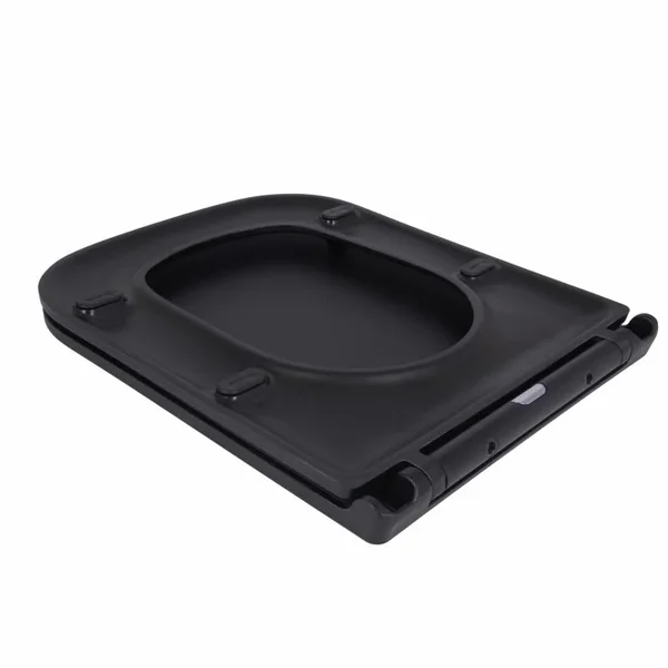 Сиденье для унитаза Qtap Tern 420х340х35 мм, Matt Black, с микролифтом, Slim Duroplast, Quick Release QT99HY2322MB
