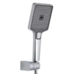 Смеситель для ванны Qtap Aries латунный хромированный с длинным поворотным изливом и душевым гарнитуром (QTARI2601CRM45558)