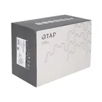 Смеситель для ванны Qtap Aries латунный хромированный с душевым гарнитуром (QTARI259CRM45559)