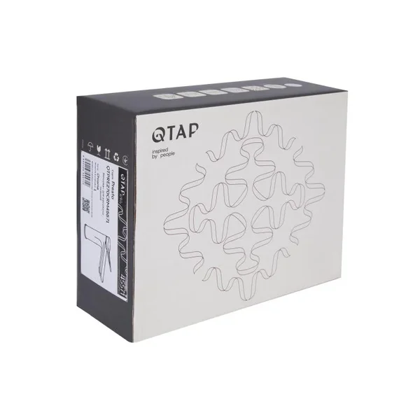 Змішувач для раковини Qtap Presto QTPRE270CRM45571 латунний хромований одноважільний (QTPRE270CRM45571)